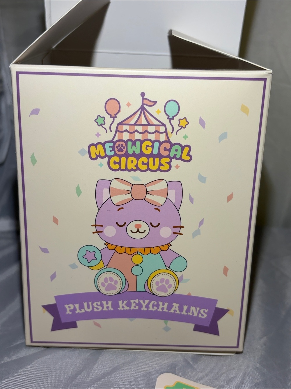 Boxlunch Meowigcal Circus Plushei Keychain Stardust the Ringermaster - Picture 4 of 6